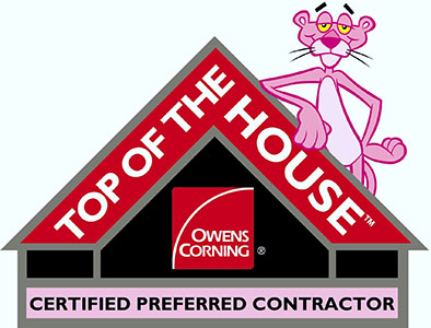Smart Choice Windows is a Top of the House Owns Corning Certified Preferred Contractor - Roofer Northeast Ohio